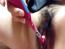 Tooth Brush Masturbation