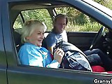 Old Granny Getting Screwed Roadside