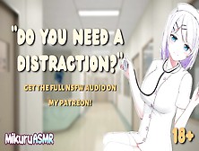 [Spicy] Nurse 'distracts' You During Appointment│Lewd│Kissing│Grinding│Moaning│Fta