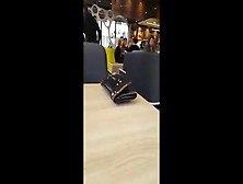 Woman Pisses In Restaurant