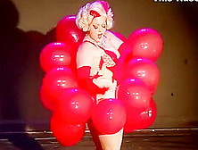 Cabaret Burlesque Dirty Martini Baloon