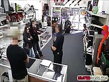 Hot Sexy Brunette Thief Gets Punished