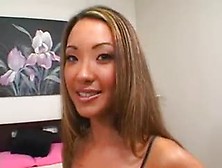 Asa Akira Fucked In Bed By Big Cock