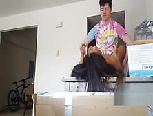 Asian Teen Fucked On Desk