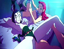 Youngster Titans Sex Party Raven X Starfire Cartoon