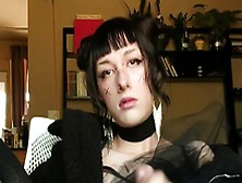 Tranny Amateur Solo Big Tits Masturbates In High Def