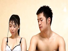 Hot Asian Blak Haired Babe Masturbation Video