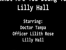 Tsa Agent Lilith Rose Strip Searches Lilly Hall Before Taking Her For