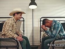 Gay Cowboy Anal Fucks Muscle Black Man At The Conversion Camp