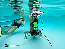 Mya And Candice Scuba