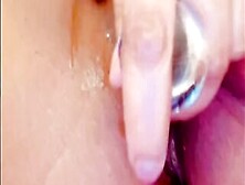 Pov: Close-Up Creamy Squirting Orgasmic Black Snatch