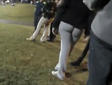 Hottest Asses In The Football Crowd