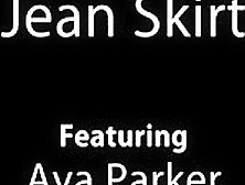 Ava Parker - Jean Skirt