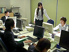 Asian Office Girl Gets Her Face Fucked Hardcore At Work