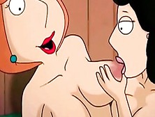 Big Tits And Titjob Of Famous Toons
