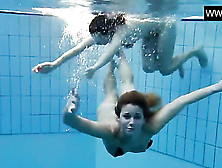 Young Fresh Swimming Pool Teen Lesbians