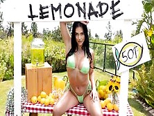 Lemonade Stand With Big Boobs Curvy Milf Beauty Kaitlynn Anderson