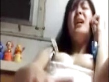 Thai Girl Masturbation Show Her Boyfriend.