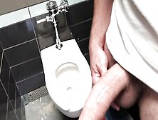 Preston Parker Shows His Hard Cock And Jerks Off In Bathroom