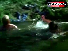 Lindsay Bloom Swims Topless In Lake – Sixpack Annie