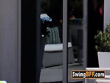 Cfnm Softcore Group Sex At The Swinger House