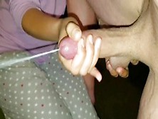 Huge Handjob Cumshot - 6 Slow Motion Cumshots