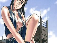 Tifa Captured And Submitted Into Workers Gangbang : Final Fantasy Parody