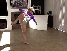 Stretching With Horny Stepdaughter