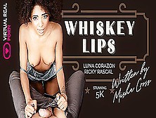 Alessa Savage And Luna Corazon In Whiskey Lips - Black Babe