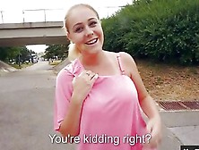 Amateur Blonde Czech Girl Paris Sweet Fucked In Public