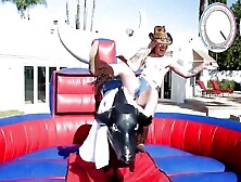 Camsoda-Hot College Babes Riding Bull