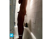 Tall Twink Jerks Off In The Shower Full Video