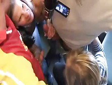 Two Couples On A Train Have Sex In Their Compartment