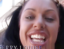 Busty Kerry Louise Sucks Black Dick - Gloryhole
