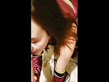Horny Young Wife Blowjob In Cosplay
