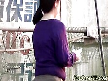 Professional Asian Lady Peeing