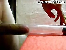 Vacuum Tube Fucking Cock Insertion