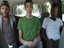 Chris Kingston Gets Fucked By Two Black Guys