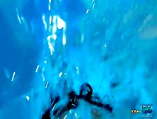 Scuba Milf Fully Clothed Underwater