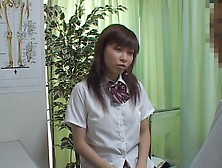 Kinky Doc Doing Medical Examination Of Asian Schoolgirls