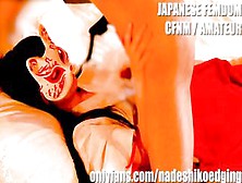 He Sounds More And More Like He's About To Cry,  And She Getting Excited.  / Japanese Female Domination Cfnm Amateur