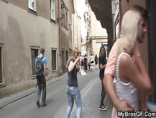 Dude Caught Blonde Girlfriend Cheating With His Stepbrother!