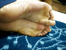 My Wrinkled Soles On Bed