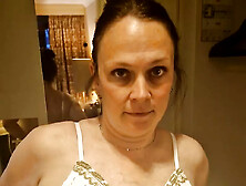 Pregnant Milf 27 Week Does It Herself In The Hotel Room.