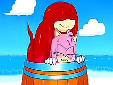 Sneaky Knuckles Unexpectedly Fucked In A Tight Barrel