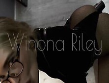Winona Riley Tastes Cum Into A Very Beauty Way.