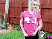 Soccer Teen Bffs Fucked After Workout