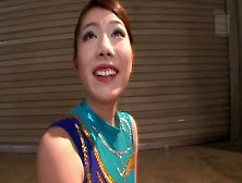 Enticing Flat Chested Oriental Young Harlot Gives A Magic Blowjob