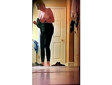 Big Tit Milf Wife Changing Caught On Hidden Camera