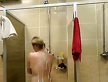 Swimming Pool Shower 170-182 (Hidden Camera In A Swimming Pool Shower)